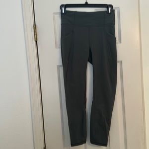 Lulu lemon fast and free running leggings. 23’ crop